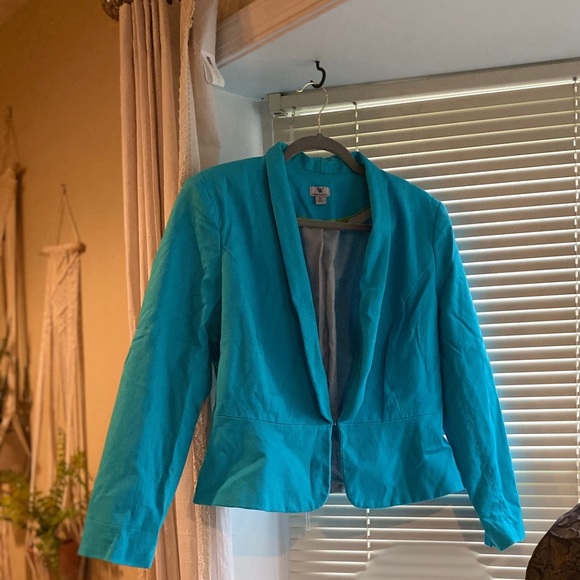 Teal Blazer. Size XL - Picture 1 of 3